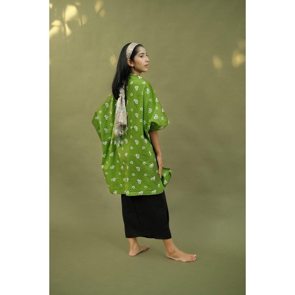 Manika Outer - Leafy Green