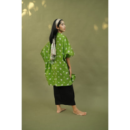 Manika Outer - Leafy Green