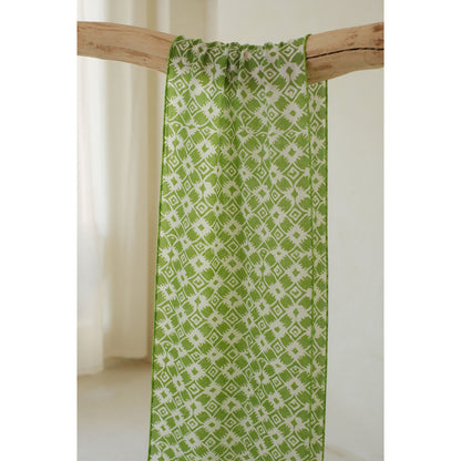Scarf Batik TCi Kawung 4 Green