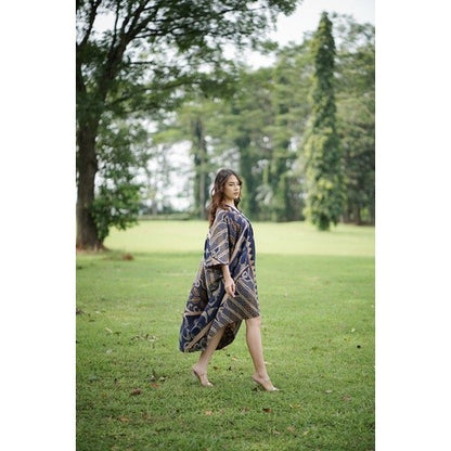 Amira Kaftan Dress Batik 16