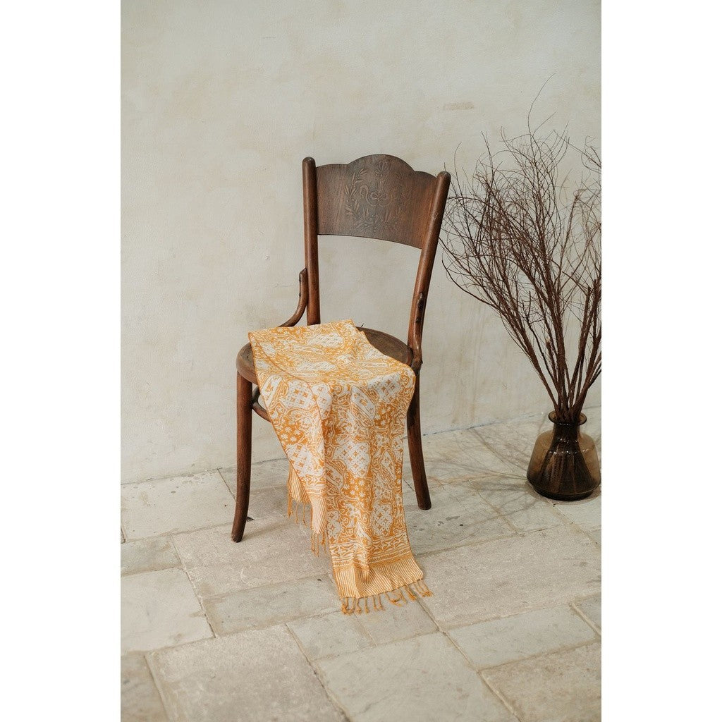 Scarf Batik TCK Sekar Jagad Yellow
