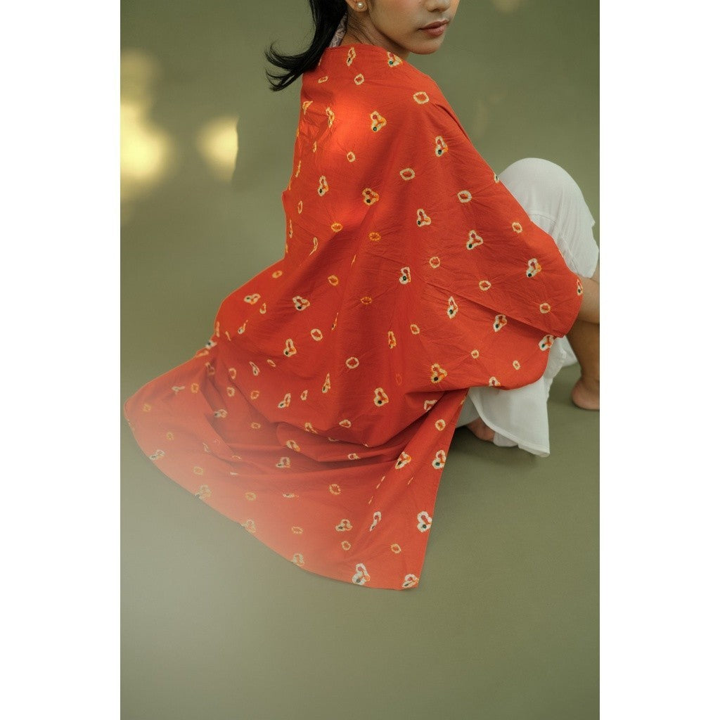 Manika Outer - Terracotta