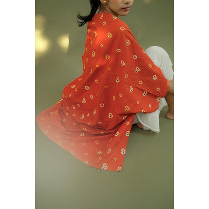 Manika Outer - Terracotta