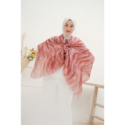 Mira in Red Shawl