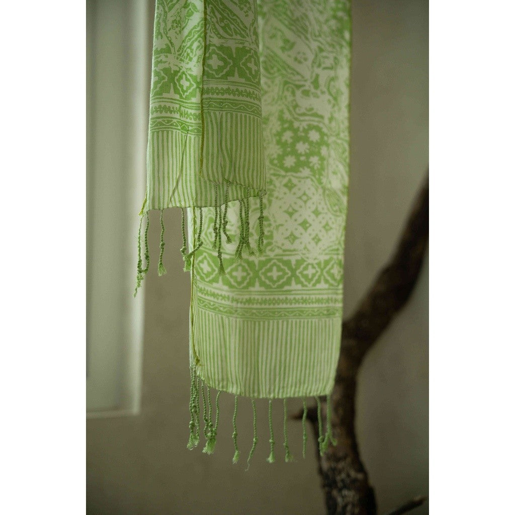 Scarf Batik TCi Sekar Jagad Green