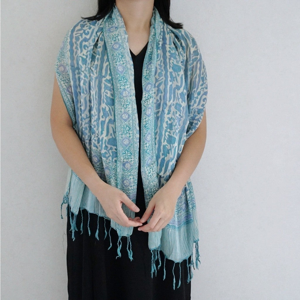 Syal Batik Sutra Tosca 03