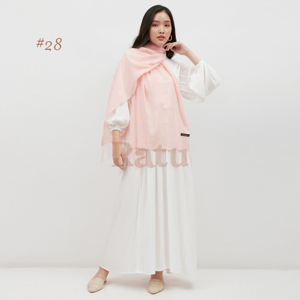 Plain Pashmina Cashmere 28