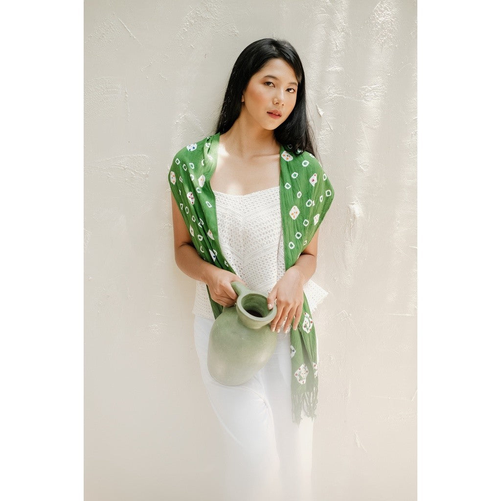 Gayatri Scarf Green