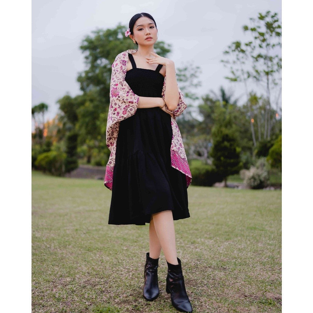 Sekar Purple Batik Outer