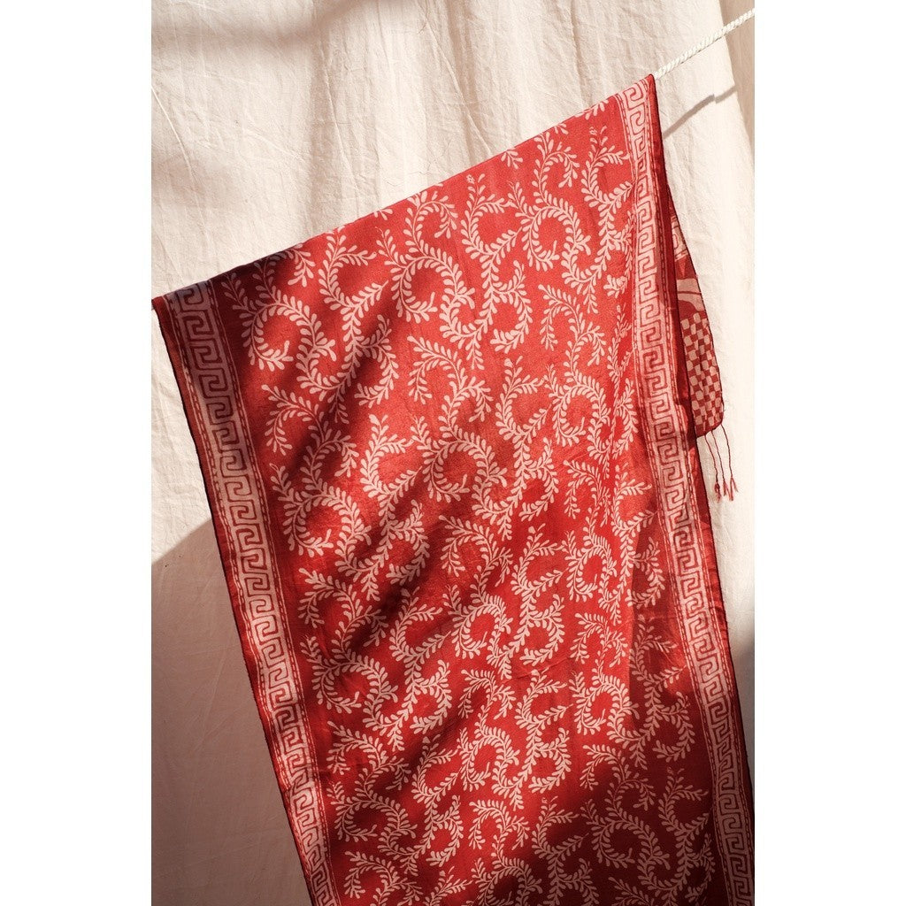 Scarf Batik Ganggang - Pink