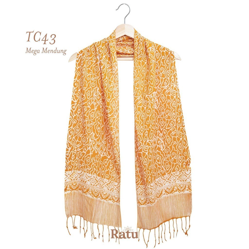 Scarf Batik TC43 Yellow