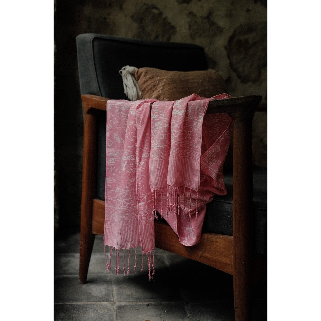Scarf Batik AB7 Baby Pink