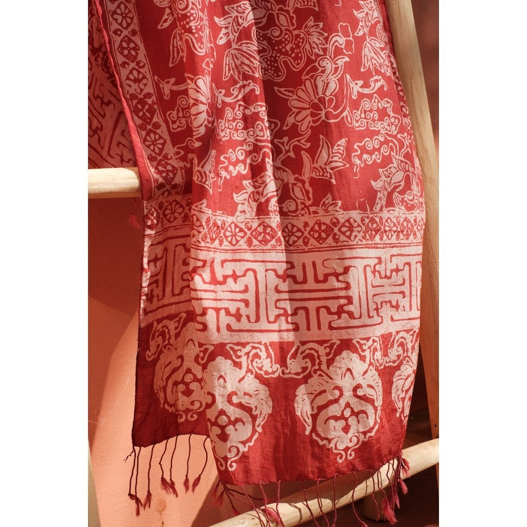 Scarf Batik Banyumasan - Pink