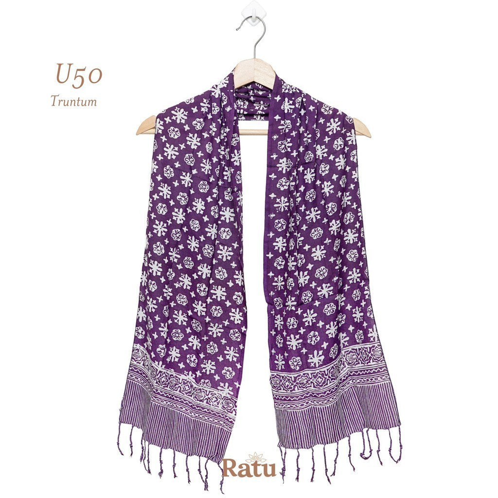 Scarf Batik U50 Purple