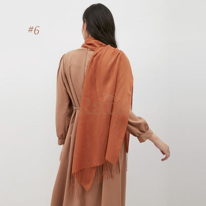 Plain Pashmina Cashmere 06