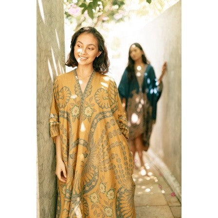 Amira Kaftan Dress Batik 11