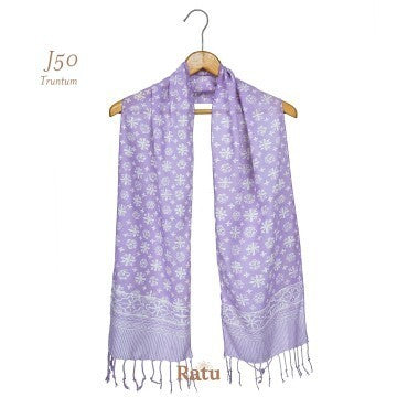 Scarf Batik J50 Purple