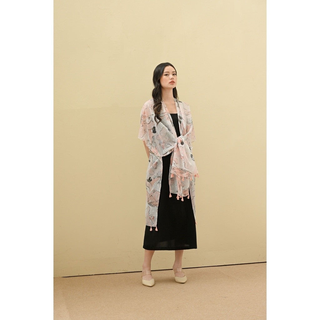 Nayaka in Pink Outer