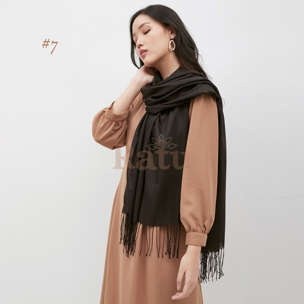 Plain Pashmina  Cashmere 07