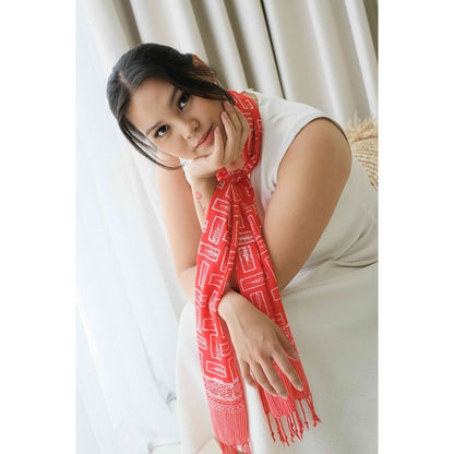 Scarf Batik H4 Orange