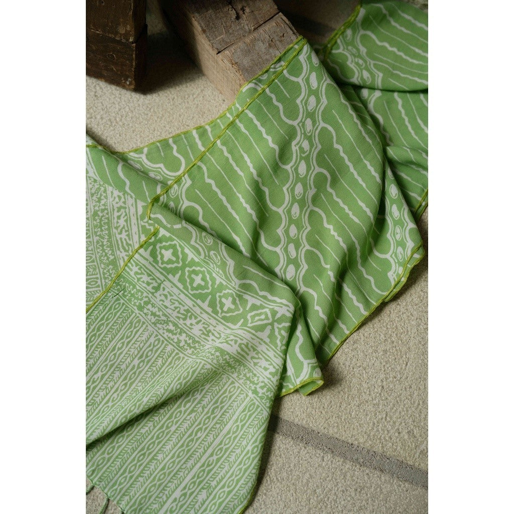 Scarf Batik TCi Parang 2 Green