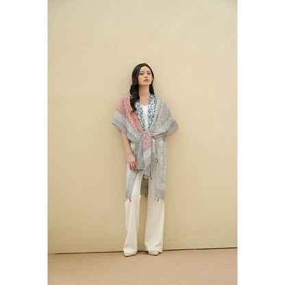 Laksmi Blue Pink Outer