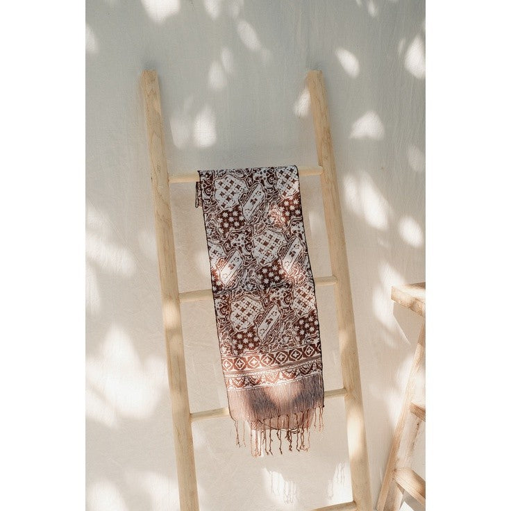 Scarf Batik TCR Sekar Jagad Brown