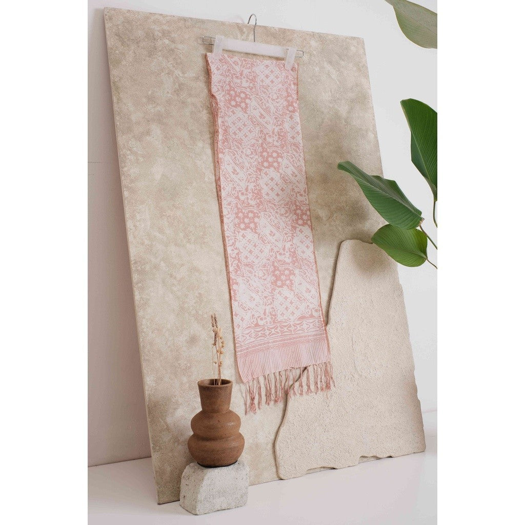 Scarf Batik TCL Sekar Jagad Cream