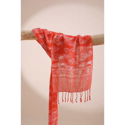 Scarf Batik H11 Orange
