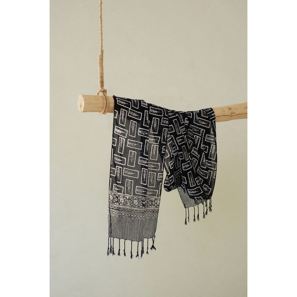 Scarf Batik E4 Black