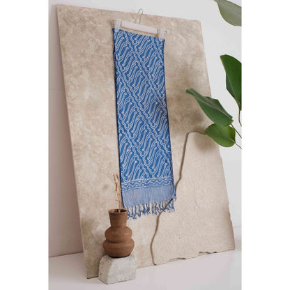 Scarf Batik TCB Parang 2 Blue
