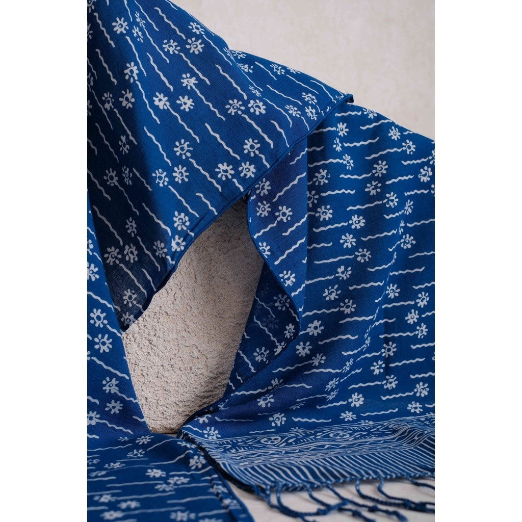 Scarf Batik C52 Blue