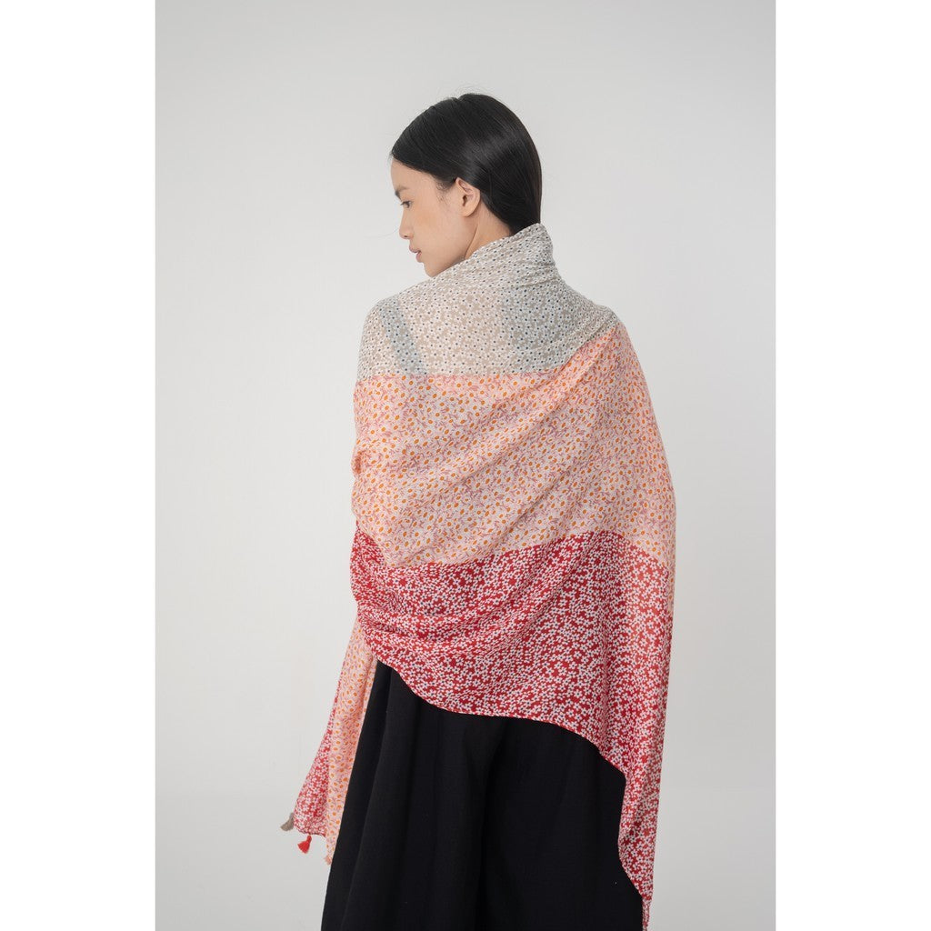 Malika-Selendang Viscose Batik Premium 90×180/Scarf/Pashmina/Shawl