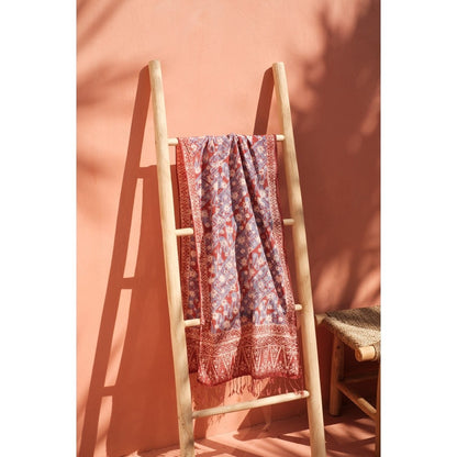 Scarf Batik Melati Parang - Pink