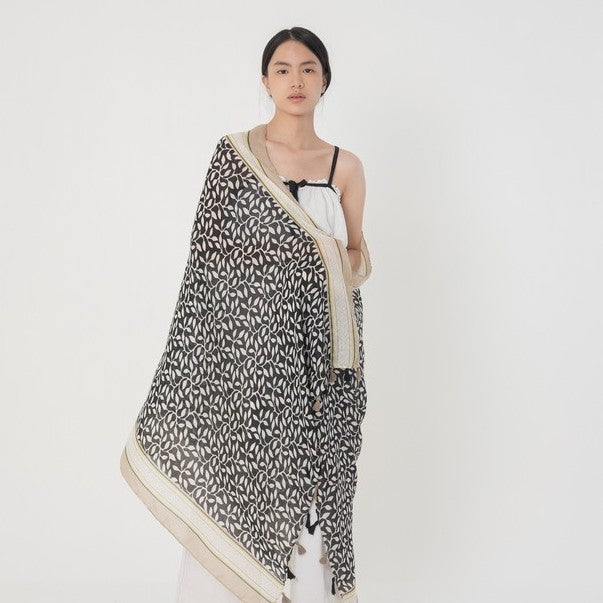 Salma in Black Shawl