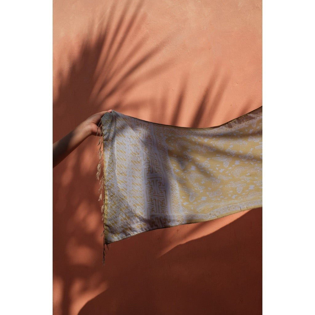 Scarf Batik Kupu - Green