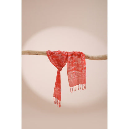 Scarf Batik H11 Orange