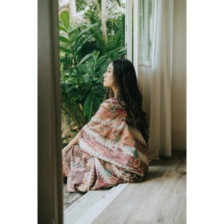 Amira Kaftan Dress Batik 12