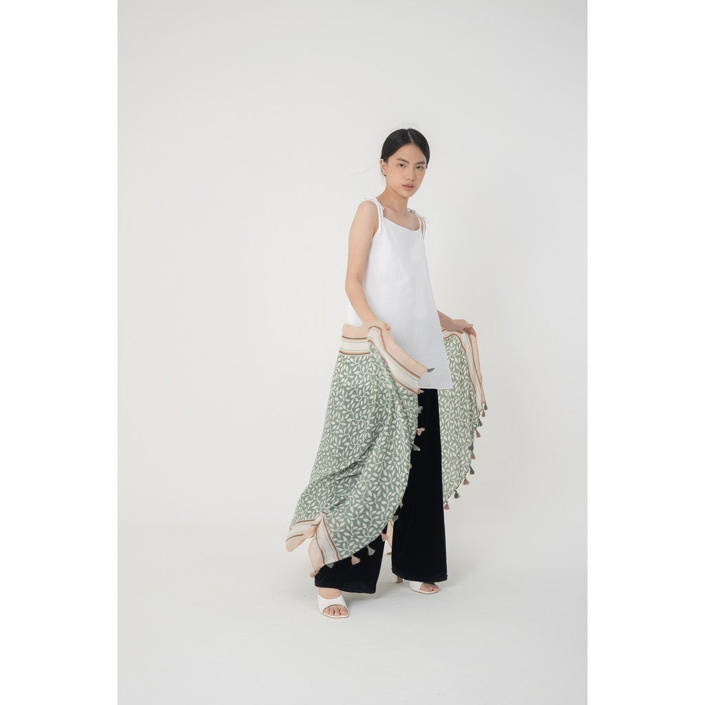 Salma in Green Shawl