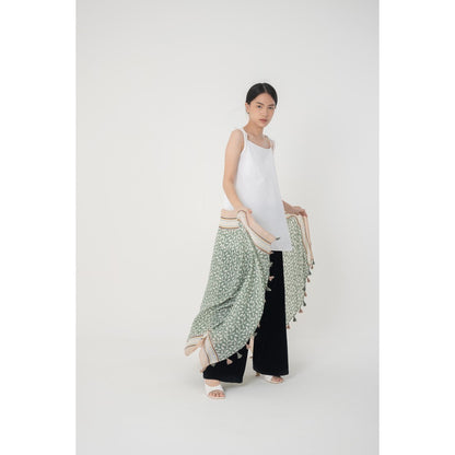 Salma in Green Shawl
