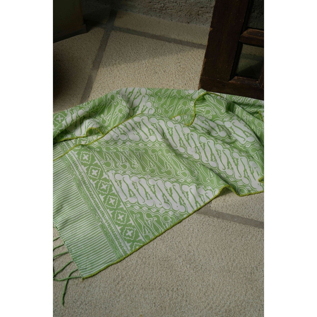 Scarf Batik TCi Parang 1 Green