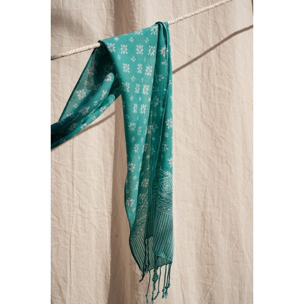 Scarf Batik S51 Tosca