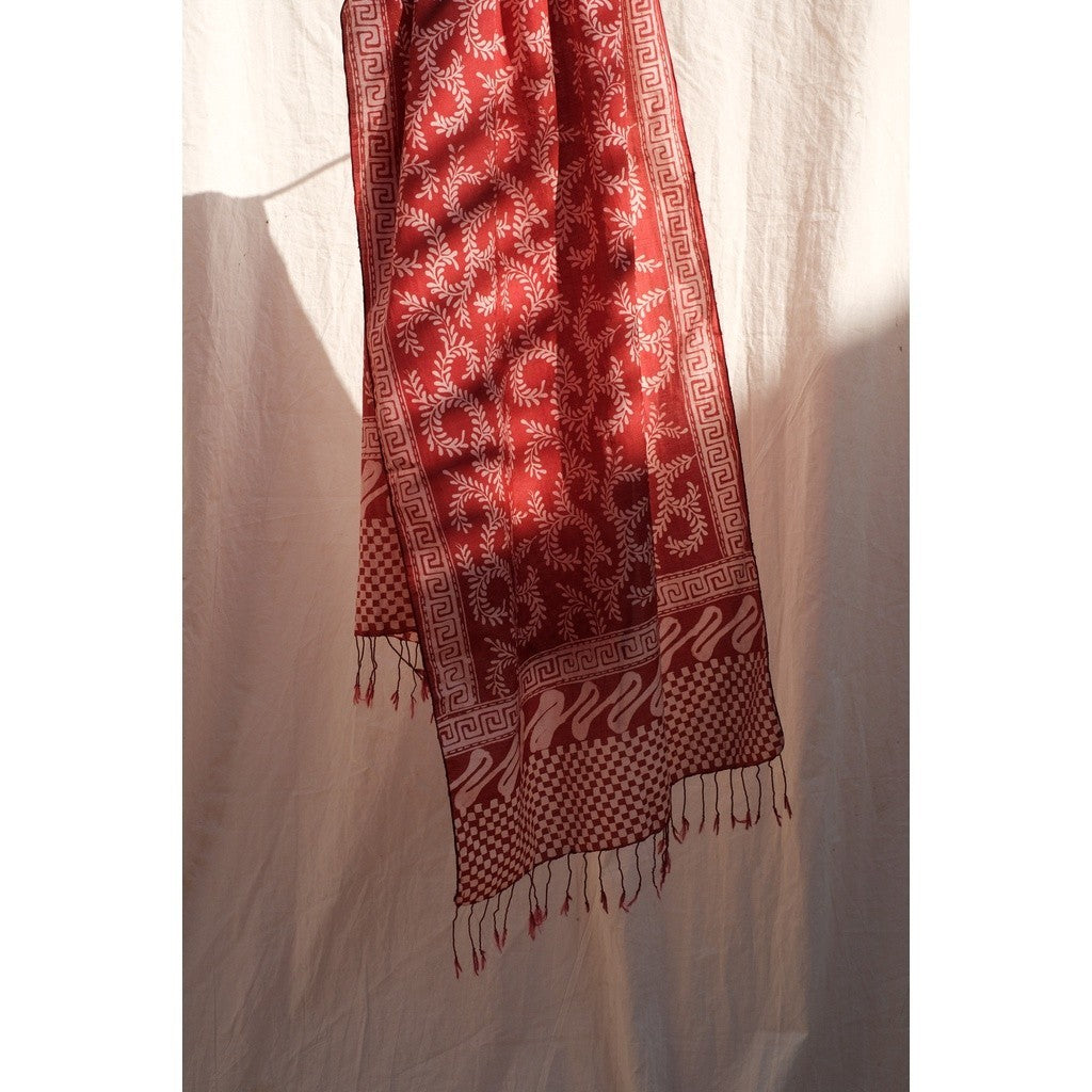 Scarf Batik Ganggang - Pink