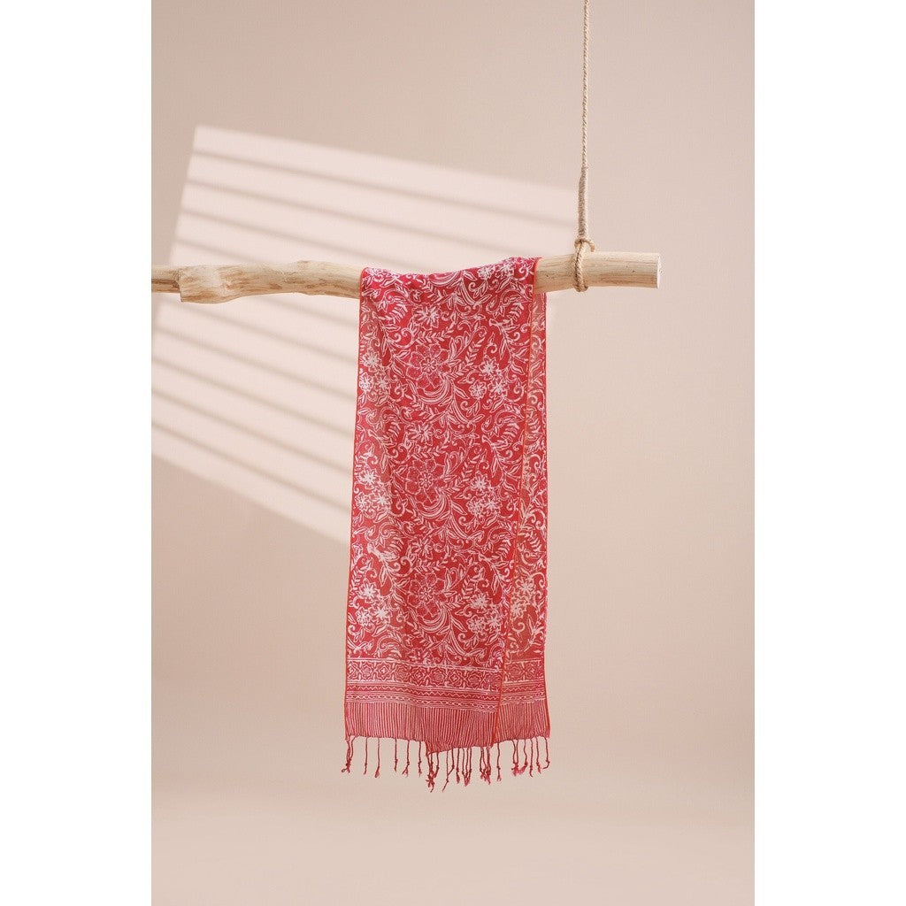 Scarf Batik D20 Red