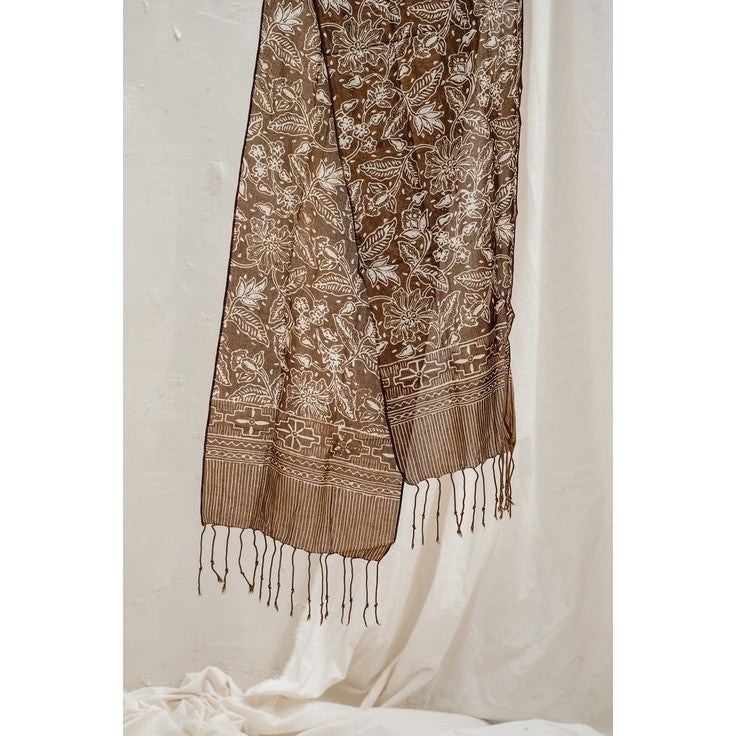 Scarf Batik G2 Brown