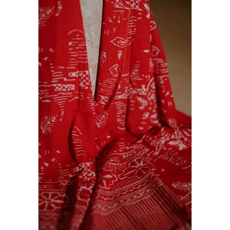 Scarf Batik H7 Orange