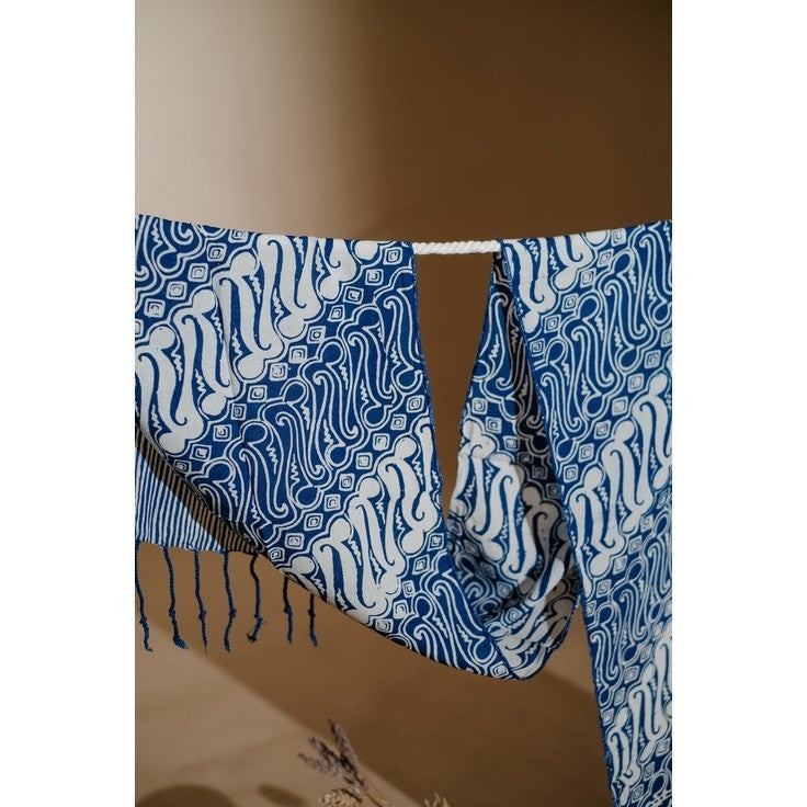 Scarf Batik TCC Parang Blue