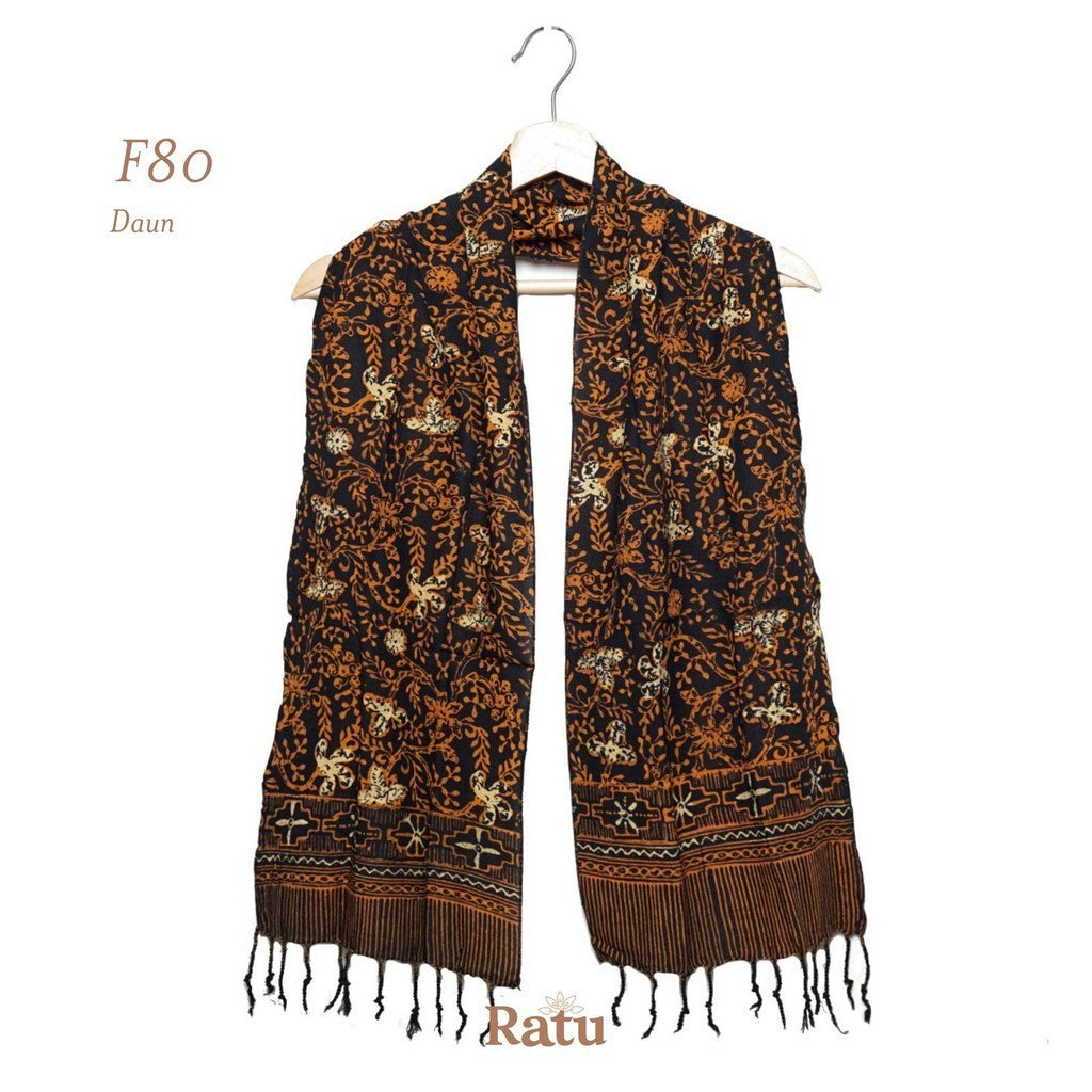 Scarf Batik F80 Sogan