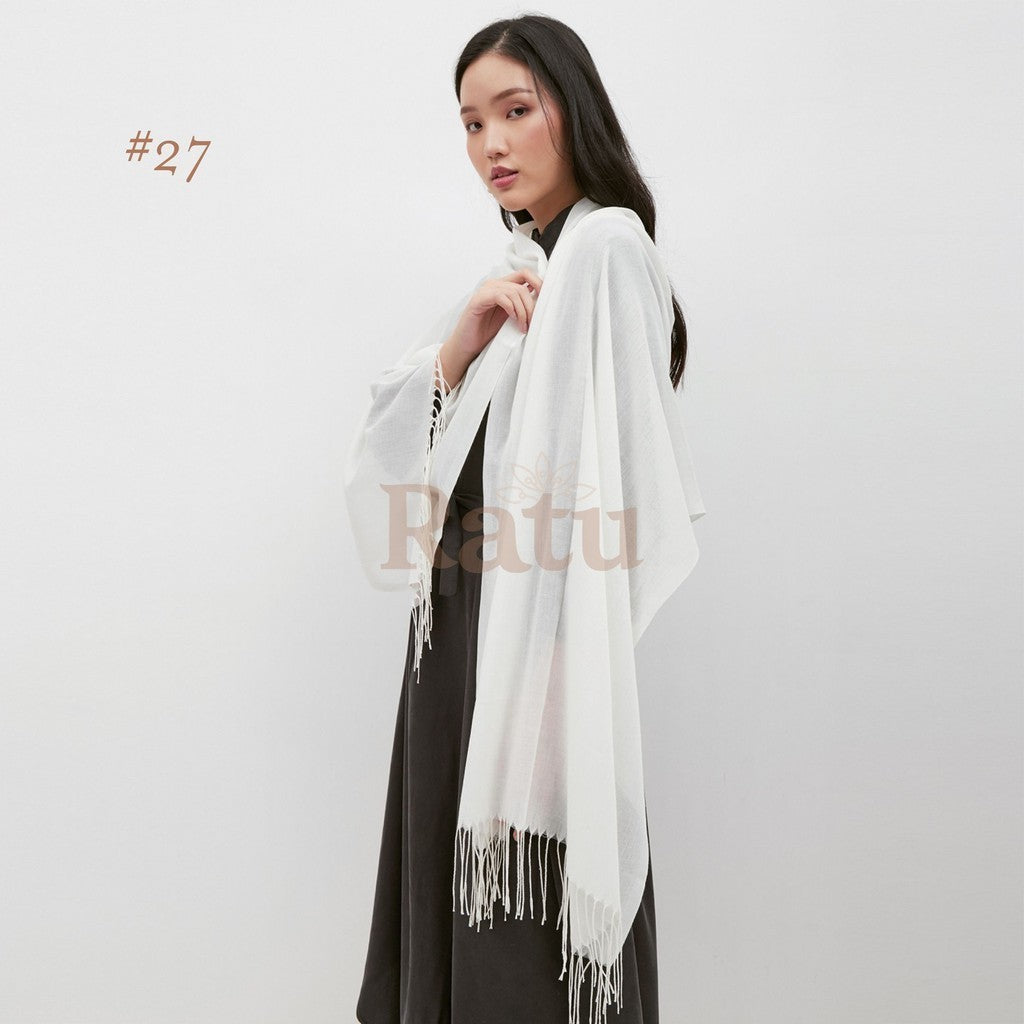Plain Pashmina Cashmere 27