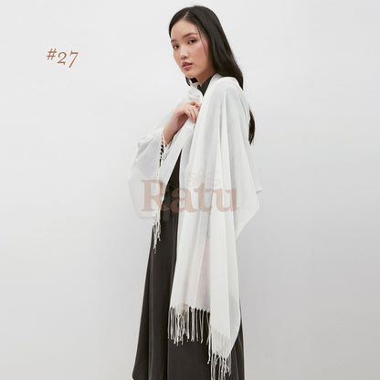 Plain Pashmina Cashmere 27